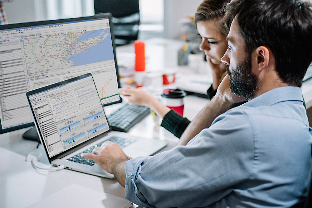 Engineer post-processing drive test measurement data