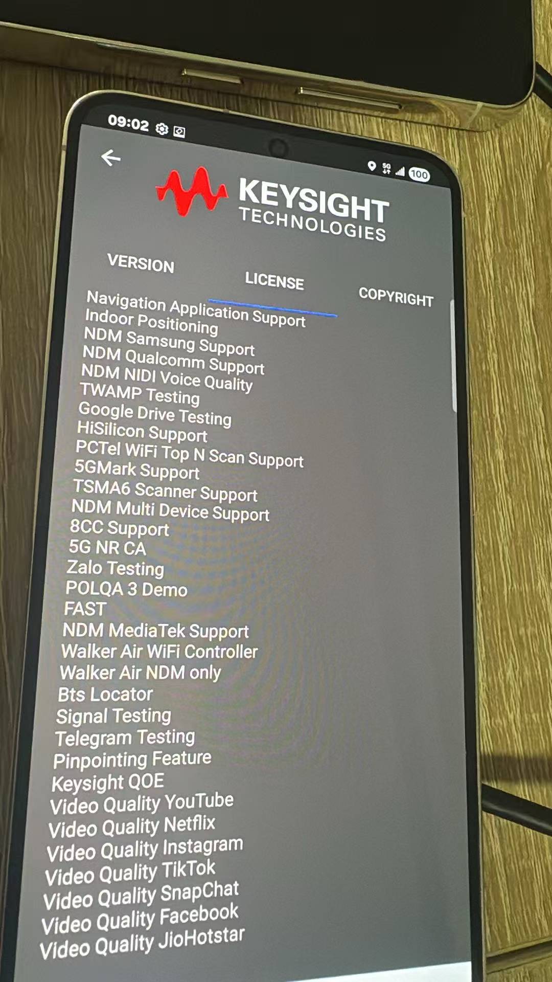 Nemo Handy LICENSE tab · 3 of 3